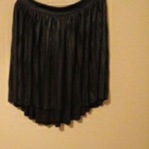 Price drop!!! Torrid Black faux leather Skirts
